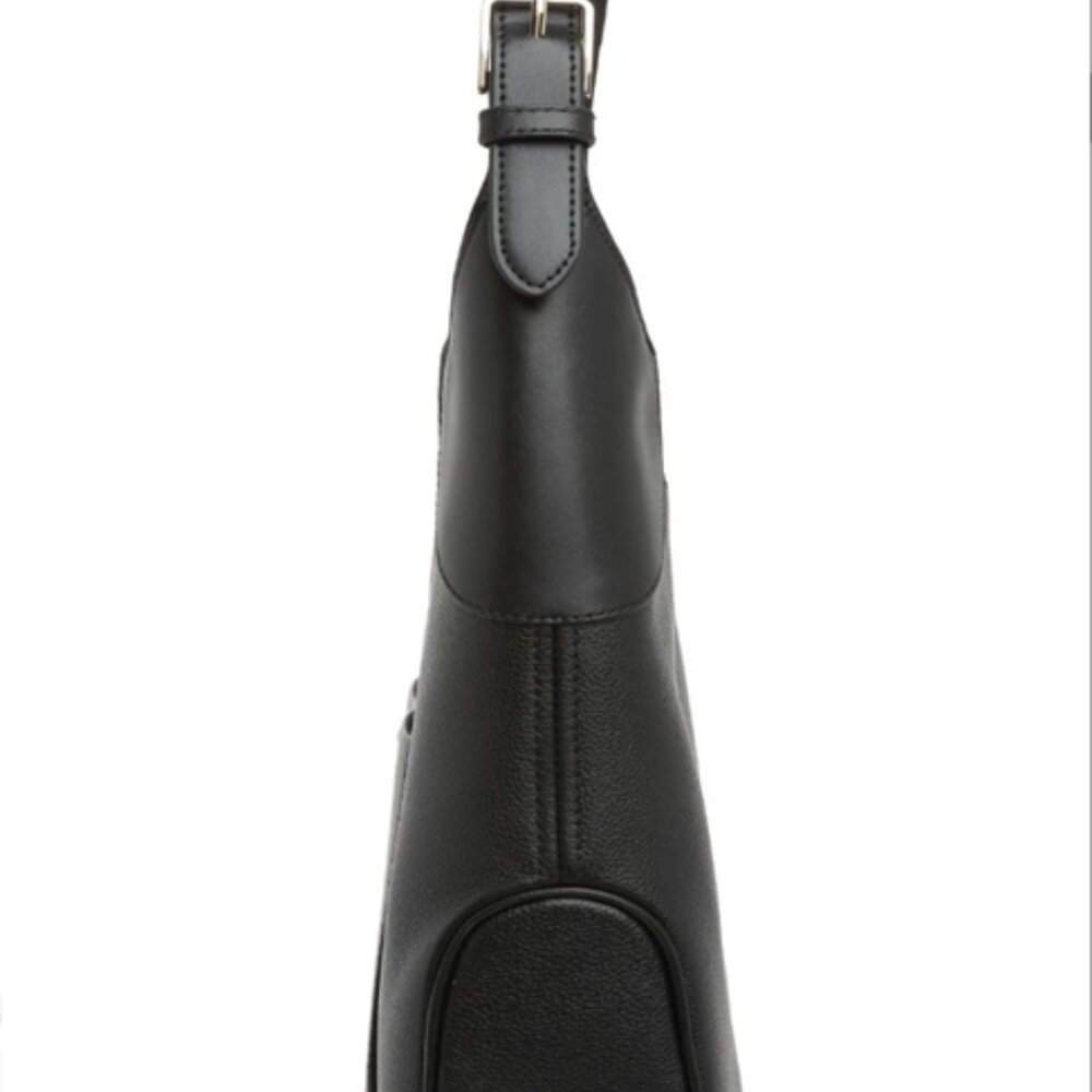 The Kate Spade Aster Black Pebbled Leather Hobo Bag - Picture 3 of 5